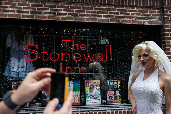 NYC Reacts to Gay Marriage  Ruling at Stonewall Inn