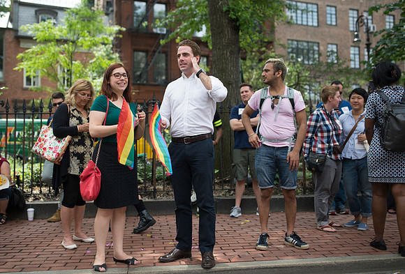 NYC Reacts to Gay Marriage  Ruling at Stonewall Inn