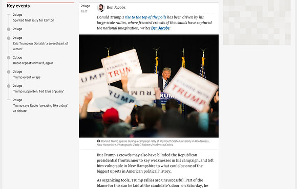 The Guardian Live Blog