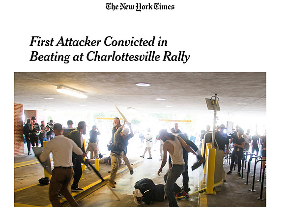 New York Times - Charlottesville Unite The Right Rally
