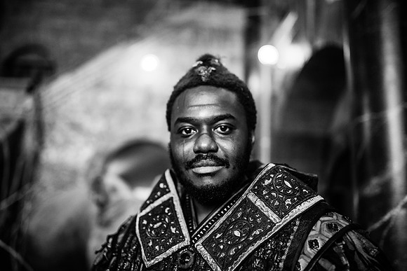 Babou Ceesay who plays Pilgrim on the TV show Into the Badlands.