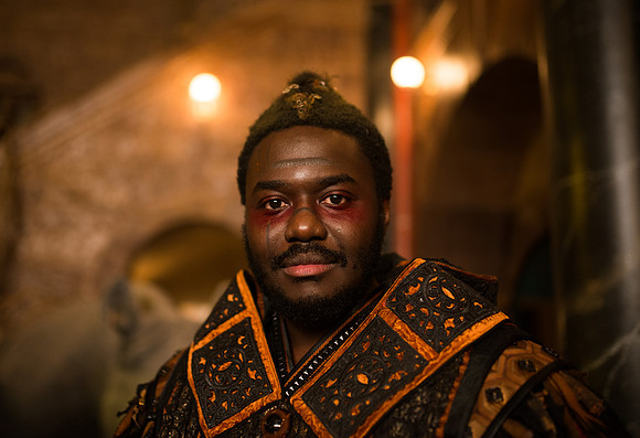 Babou Ceesay who plays Pilgrim on the TV show Into the Badlands.