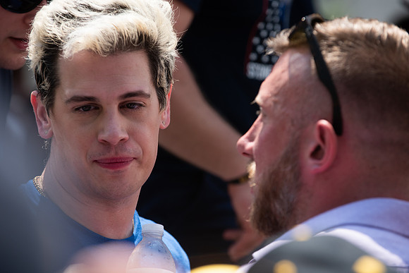 Far right commentator Milo Yiannopoulos