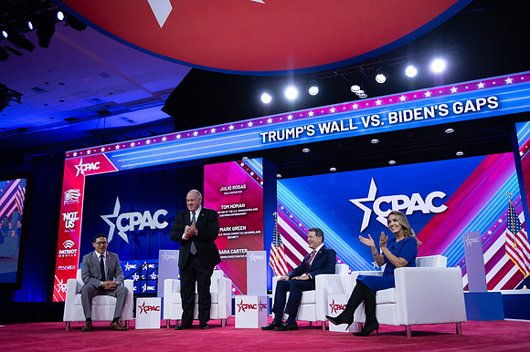 Julio Rosas, Mark Green, Tom Homan, Sara Carter