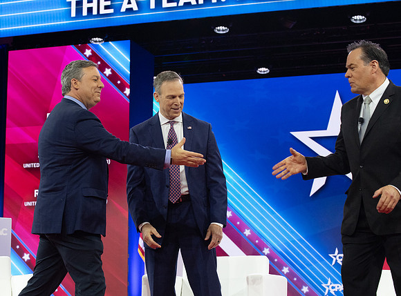 Ed Henry, Congressman Scott Perry, Congressman Russ Fulcher