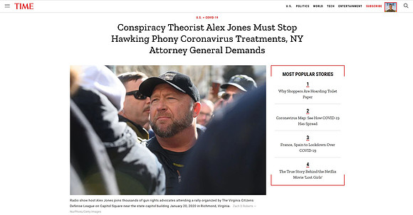 Time - Alex Jones