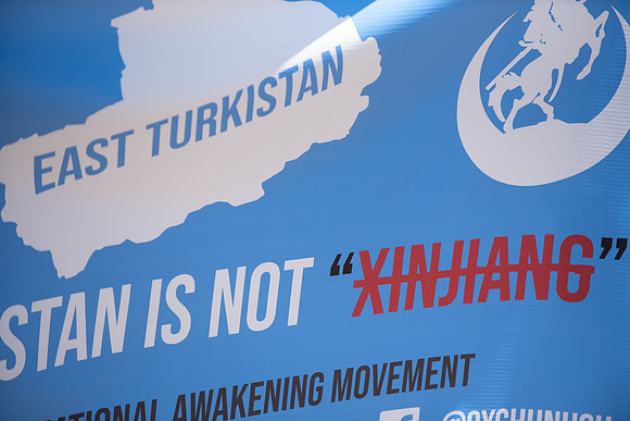 Uyghur Muslims March in DC on July 5th, 2019.