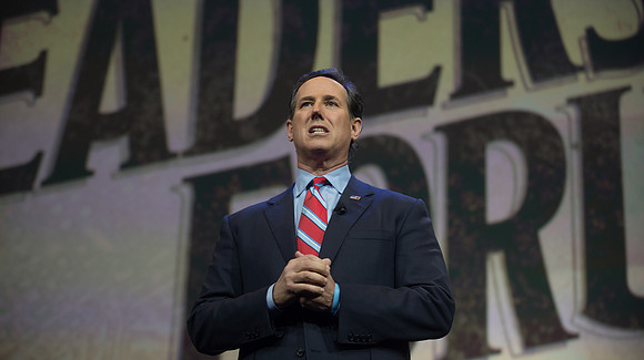Former Pennsylvania Senator Rick Santorum