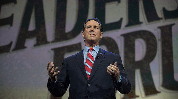Former Pennsylvania Senator Rick Santorum