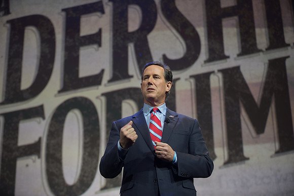 Former Pennsylvania Senator Rick Santorum