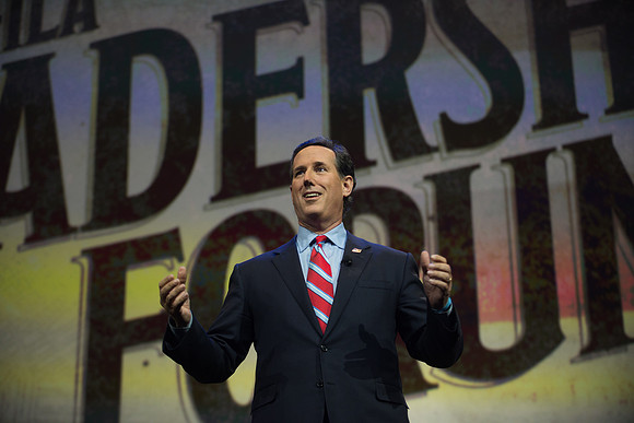 Former Pennsylvania Senator Rick Santorum