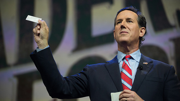 Former Pennsylvania Senator Rick Santorum