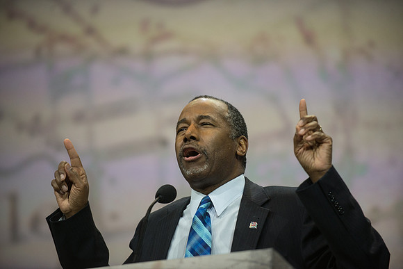 Republican Presidential Contenders Speak At 2015 NRA Convention.