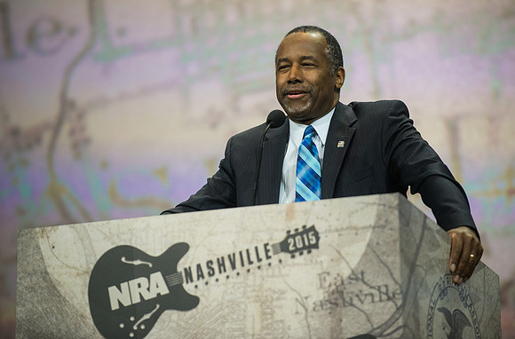 Republican Presidential Contenders Speak At 2015 NRA Convention.