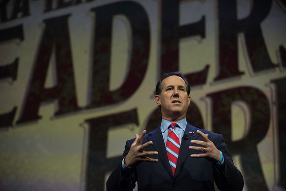 Republican Presidential Contenders Speak At 2015 NRA Convention.