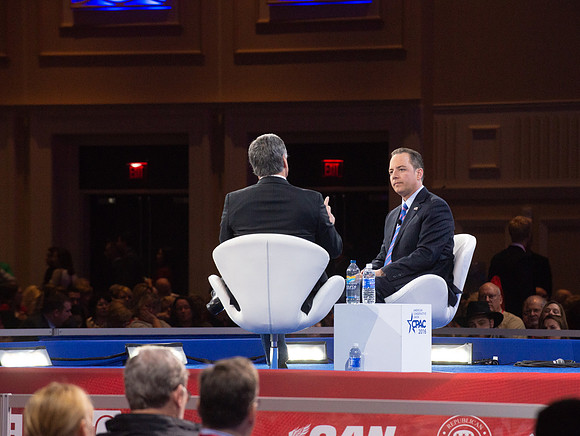 Reince Priebus and Sean Hannity