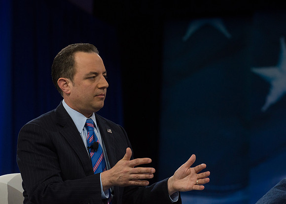 Reince Priebus and Sean Hannit