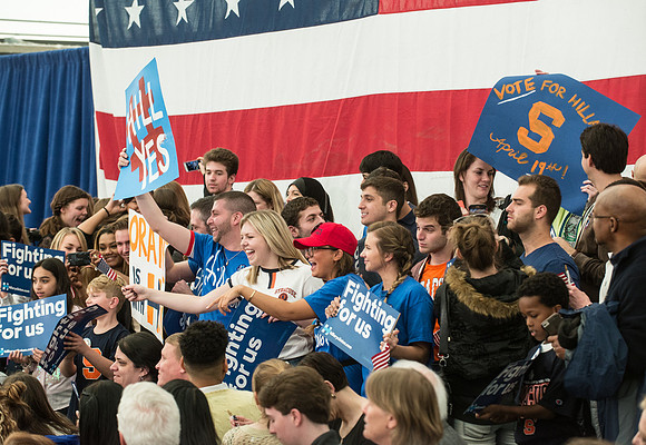 The Hillary Clinton Campaign Comes to Syracuse