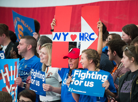 The Hillary Clinton Campaign Comes to Syracuse