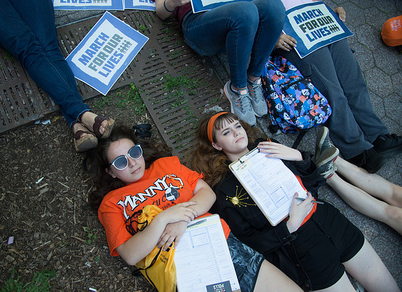 New York City March for Our Lives Die In, June 12th, 2018